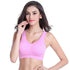 parine.pl Bielizna > Biustonosz > Plus Size Bra Różowy / 5XL Bezszwowy Sportowy Biustonosz Plus Size
