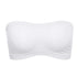 parine.pl Bielizna > Biustonosz > Bandeau Biały / S Biustonosz Bandeau Z Ozdobnym Tyłem
