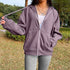 parine.pl Fioletowy / XL Bluza 43.
