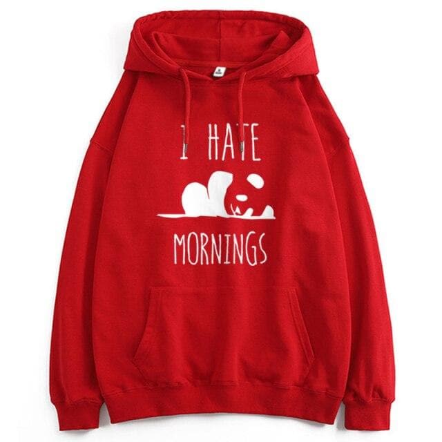 parine.pl Czerwony 2 / XXL Bluza 48.