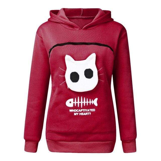 parine.pl Ciemnoczerwony / S Bluza 72.