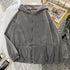parine.pl Odzież > Bluza Szary / XXL Bluza Oversize Z Polaru
