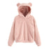 parine.pl Odzież > Bluza Różowy / L Bluza Z Uszami