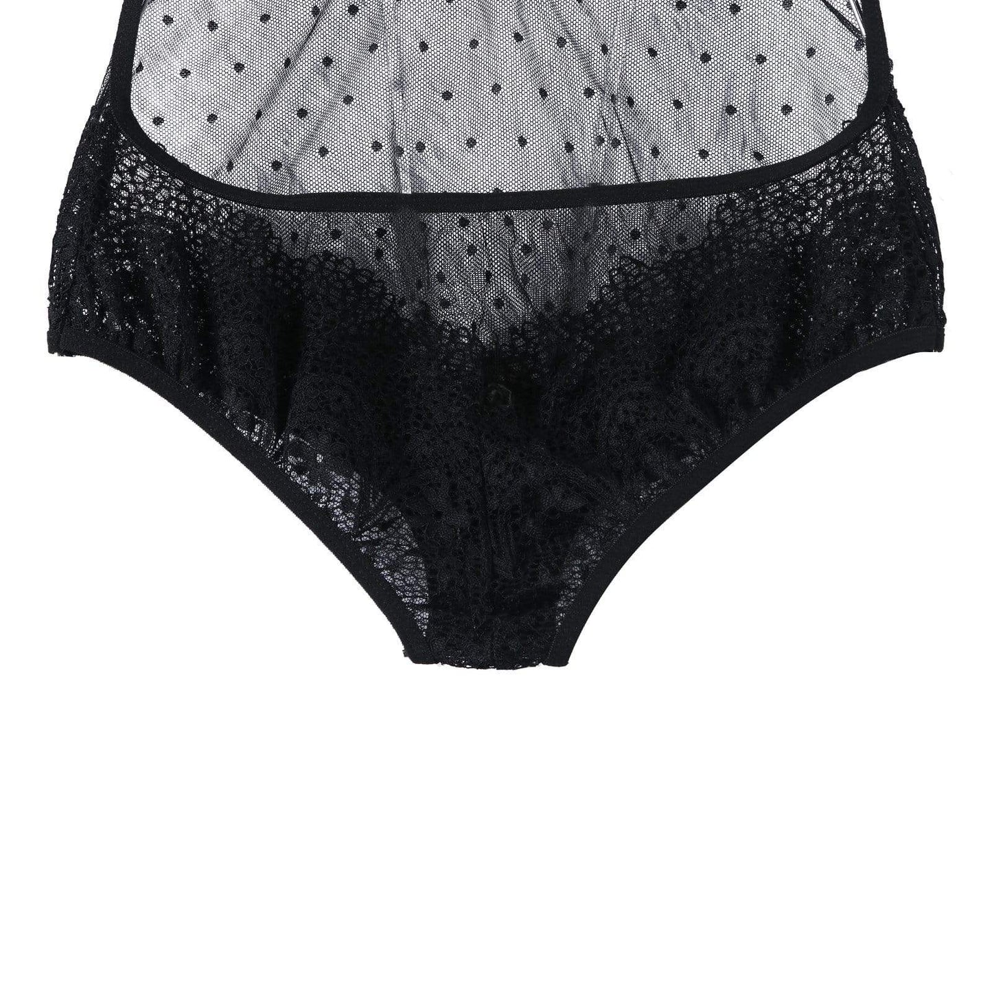 parine.pl Bielizna > Elegancka > Body koronkowe Body Z Opuszczonymi Ramiączkami