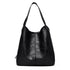 parine.pl Czarny Damska Shopperka W Stylu Vintage