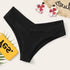 parine.pl 211 Czarny / L Dół Bikini W Kształcie Litery "V"