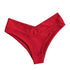 parine.pl 211 Czerwony / L Dół Bikini W Kształcie Litery "V"