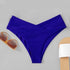 parine.pl 211 Niebieski / S Dół Bikini W Kształcie Litery "V"