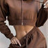 parine.pl Brązowy / L Dress Set 11.