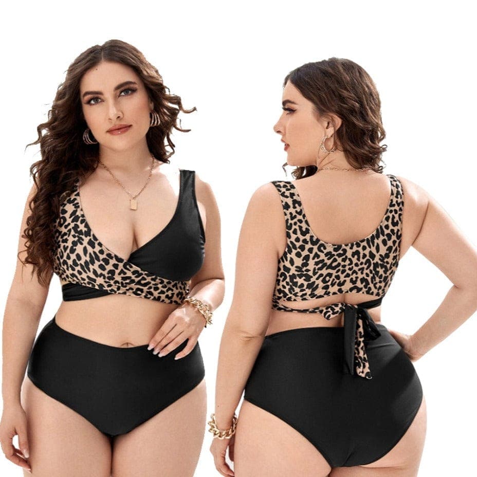 parine.pl Wzór 3 / XL Dwuczęściowe Plus Size Bikini We Wzory