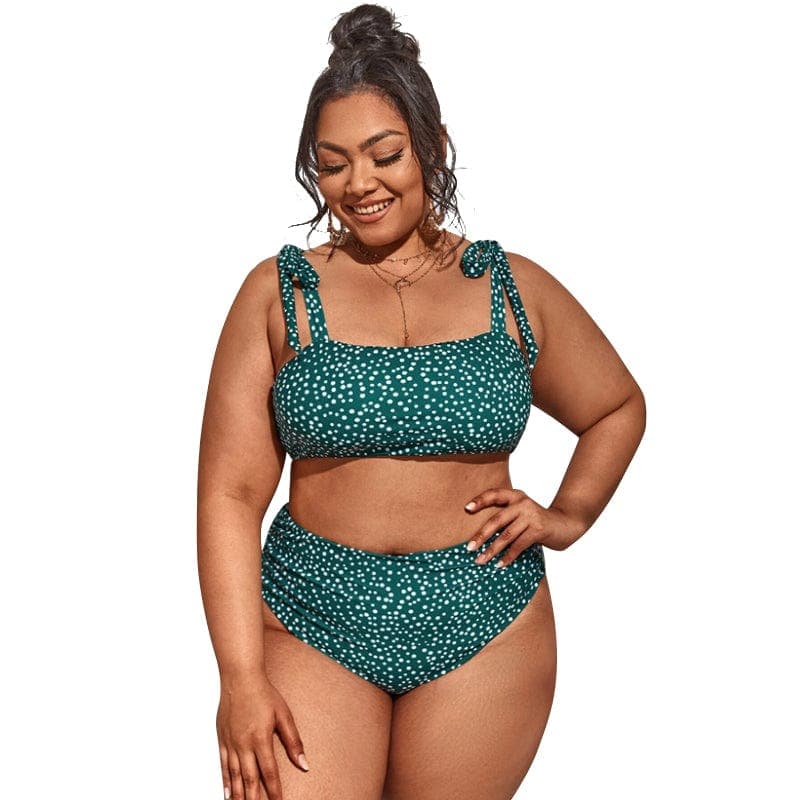parine.pl Wzór 7 / XXL Dwuczęściowe Plus Size Bikini We Wzory