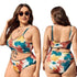 parine.pl Wzór 8 / XL Dwuczęściowe Plus Size Bikini We Wzory