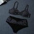 parine.pl 211 Dwuczęściowy Strój Kąpielowy Plus Size W Kropki