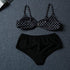 parine.pl 211 Dwuczęściowy Strój Kąpielowy Plus Size W Kropki