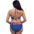 parine.pl 211 Dwuczęściowy Strój Kąpielowy Plus Size W Kwiaty