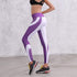 parine.pl Sport > Legginsy Dwukolorowe Sportowe Legginsy