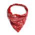 parine.pl Ciemnoczerwony Elastyczna Wzorzysta Bandana