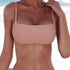 parine.pl 211 Różowy / S Góra Od Bikini Z Push Upem