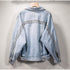 parine.pl Jeansowa Kurtka Oversize Z Ćwiekami
