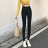 parine.pl Odzież > Jeansy Czarny / M Jeansy Skinny Z Wysokim Stanem