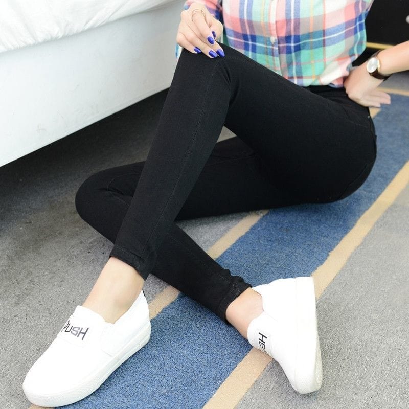 parine.pl Odzież damska > Dolne Części Garderoby > Jeansy Jeansy Skinny Z Wysokim Stanem