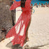 parine.pl Kimono Plażowe W Kropki