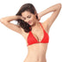 parine.pl 211 Czerwony / S-L Klasyczna Wiązana Góra Od Bikini