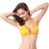 parine.pl 211 Żółty / S-L Klasyczna Wiązana Góra Od Bikini