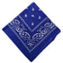 parine.pl Granatowy Klasyczna Wzorzysta Bandana