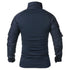 parine.pl Klasyczny Bawełniany Longsleeve Męski Z Golfem
