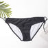 parine.pl 211 Czarny / XL Klasyczny Wiązany Dół Bikini