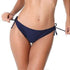 parine.pl 211 Niebieski / M Klasyczny Wiązany Dół Bikini