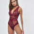 parine.pl 1772 Koronkowe Body Z Transparentnymi Elementami