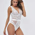 parine.pl 1772 Koronkowe Body Z Transparentnymi Elementami