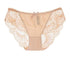parine.pl 1772 Beżowy / M Koronkowe Figi Plus Size