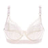 parine.pl 214 Biały / 100 / B Koronkowy Biustonosz Plus Size