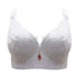 parine.pl 214 Biały / 100D Koronkowy Biustonosz Plus Size