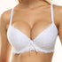 parine.pl 214 Biały / 95B Koronkowy Biustonosz Plus Size