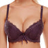 parine.pl 214 Fioletowy / 85B Koronkowy Biustonosz Plus Size