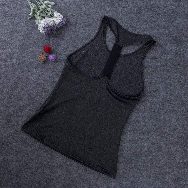 parine.pl Sport > Top Czarny / XL Luźny Sportowy Top