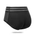 parine.pl Bielizna > Majtki > Push Up Gacie Czarny 4 / S Majtki Push Up Z Gumką