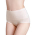 parine.pl Bielizna > Majtki > Plus Size Gacie Beżowy / 4XL Majtki Z Wysokim Stanem