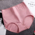 parine.pl Bielizna > Majtki > Plus Size Gacie Ciemnoróżowy / 3XL Majtki Z Wysokim Stanem I Różą