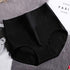 parine.pl Bielizna > Majtki > Plus Size Gacie Czarny / 3XL Majtki Z Wysokim Stanem I Różą