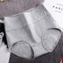 parine.pl Bielizna > Majtki > Plus Size Gacie Szary / 3XL Majtki Z Wysokim Stanem I Różą