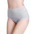 parine.pl Bielizna > Majtki > Plus Size Gacie Szary / 4XL Majtki Z Wysokim Stanem