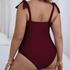 parine.pl Marszczone Plus Size Bikini