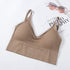 parine.pl Bielizna > Biustonosz > Braletka Ciemnobeżowy / Uniwersalny Minimalistyczny Bralette