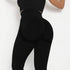 parine.pl Sport > Legginsy Czarny / L Modelujące Sportowe Legginsy