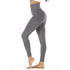 parine.pl Sport > Legginsy Ciemnoszary / L Oddychające Sportowe Legginsy